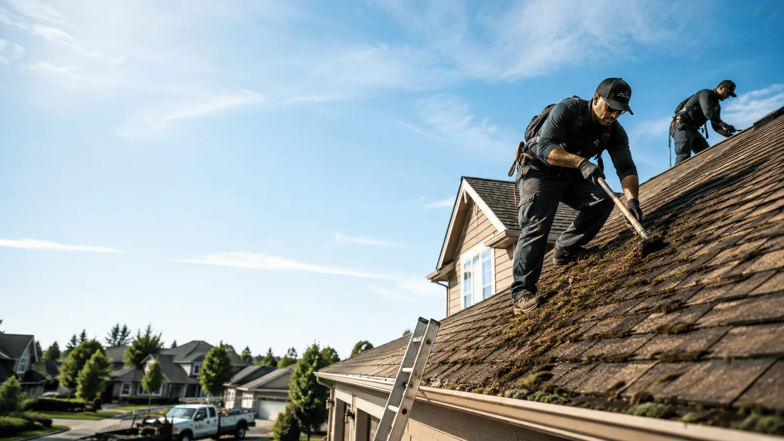 Roof Moss Removal in Sevier, UT near me